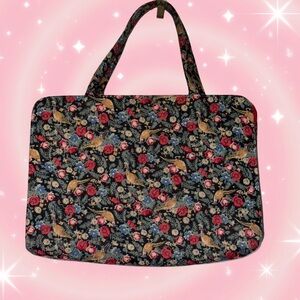 Vintage Margaret Smith Maine Floral Handbag